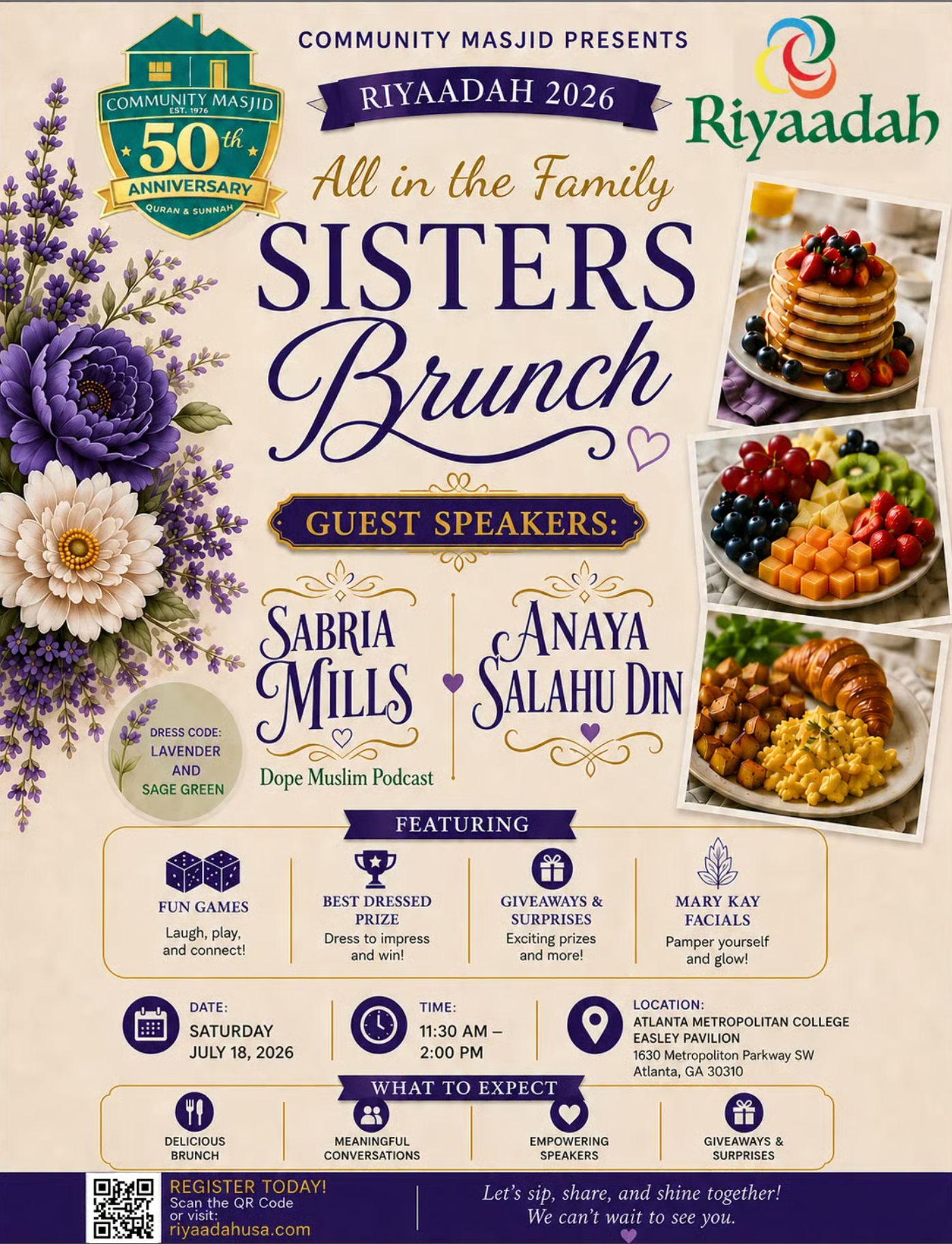 Sisters Brunch — Riyaadah 2026